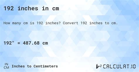 Image related to 192-cm-inches-convert