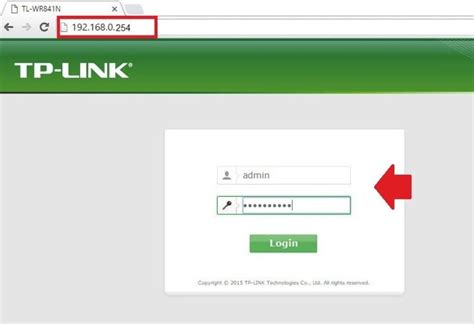 192.168.0.254 | How to configure TLWA701ND V2 TLWA801ND V2