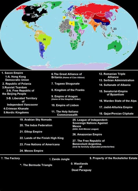 1920+ World Map (Subject Free to Change) : IronHarvest