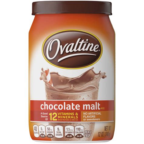 1929 Ovaltine Chocolate Malted Mix Shaker Advertisement 12 x …