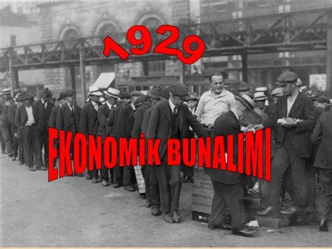 1929 ekonomik buhranı nedir