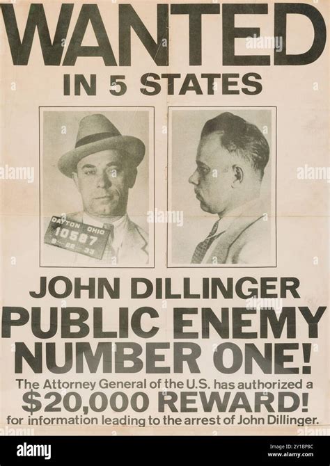 1930's Wanted Poster