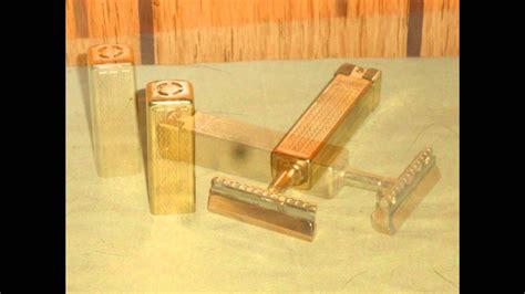 1933-1941 Schick Repeating Razor Type C1 w Blades - YouTube