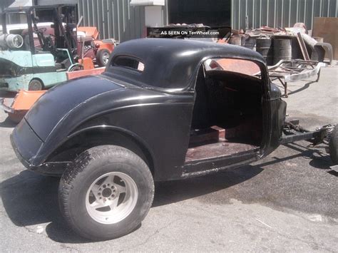 This is our new 33-34 Ford 5 Window Coupe, chopped three inches. . 