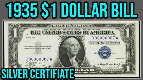 1935-A Vintage Crisp 1935 A Uncirculated Grade Silver Certificate One Dollar Bill blue seal united states banknote currency 1.00 Ship (1.6k) $ 24.50. 