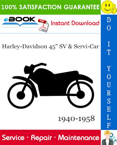 1940 1958 harley davidson 45 sv servi car service repair manual instant. - Gta 4 manual transmission mod download.