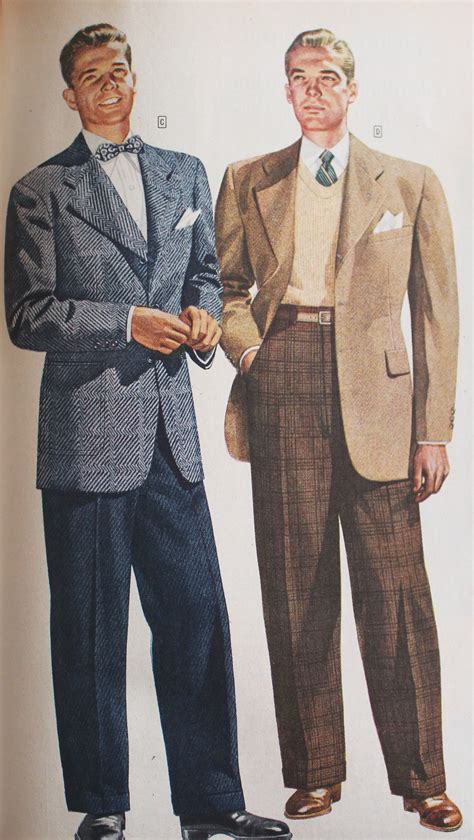 1940s mens style. The difference between early and late 1940s hairstyles was in the amount of wave and height. The early ’40s hair was neatly groomed into a single wave and polished with oil or pomade to give it shine. Hair was usually flat or rounded smooth on top. 1943 college hairstyles- nicely groomed. Late ’40s men’s hairstyles had more height and ... 