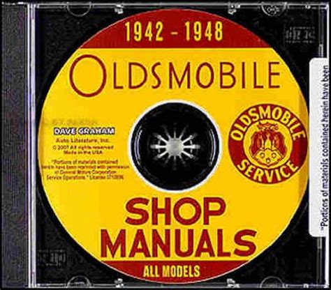 1942 1948 oldsmobile cd repair shop manual. - La percée du quart de vie.