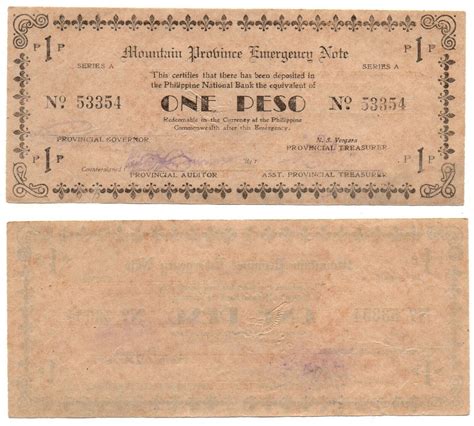 1942 ND PHILIPPINE Mountain Province S601 IP Unliback …