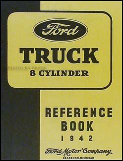 1942 ford truck owners manual 42 with decal. - Service manual for toyota corolla spacio.