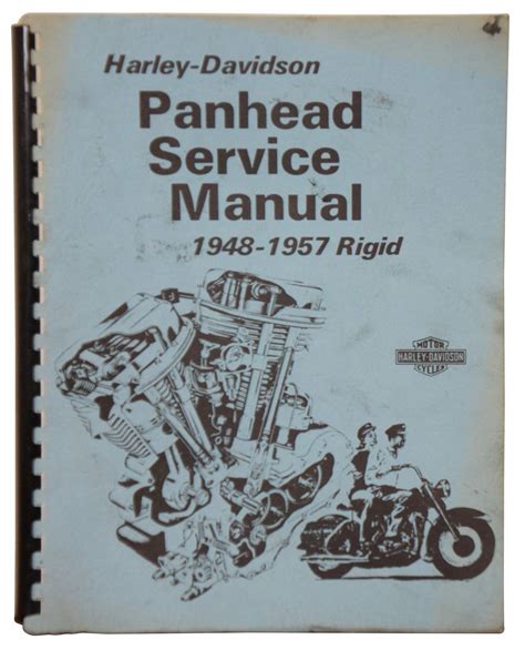 1948 1957 harley davidson panhead rigid service manual. - Fanuc ac spindle servo unit maintenance manual.