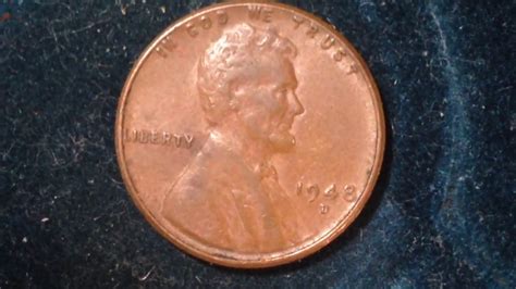 1948 D Wheat Penny (Mintage 173 Million) - YouTube