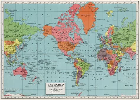 1948 world map