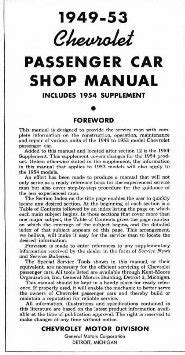 1949 1954 chevrolet chevy service manual. - Les robes noires dans la guerre économique.