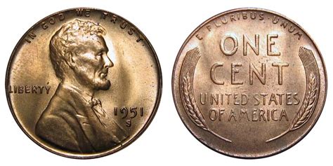 1 Design and Info 2 1951 D Wheat Penny: Value 3 Top Varieties 3.1 1951 D Wheat Penny MS-RD 4 Errors 4.1 1951-D Doubled Die Obverse Penny 4.2 1951-D Repunched Mint Mark Penny (D over D over D) 4.3 1951-S, D over S Overmintmark Penny 5 Similar Coins 6 Investment Outlook. 