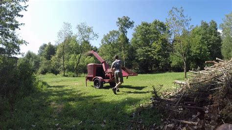 1953 Mitts & Merrill Brush Chipper - YouTube