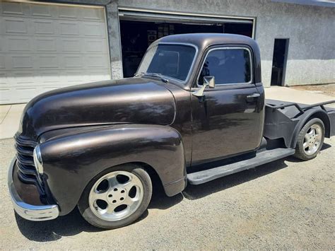 Call: ☎ Used 1951 Chevrolet 3100 3100 for sale offered by 918 Auto Sales Mileage: 6,090 Body Style: Pickup Transmission: Automatic Interior Color: Tan Exterior Color: Black Condition: Excellent VIN.... 1953 chevy truck for sale craigslist