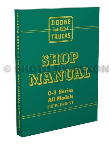 1955 1956 dodge c 3 pickup truck repair shop manual reprint supplement. - Programming ruby a pragmatic programmers guide.