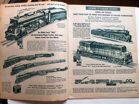 1955 Lionel Train Catalog