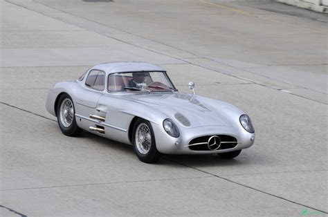 The auction was organized by Mercedes-Benz with RM Sotheby’s and marked the first time ever that either of the two existing 1955 Mercedes 300 SLR Uhlenhaut Coupes was offered for sale. Both Red .... 