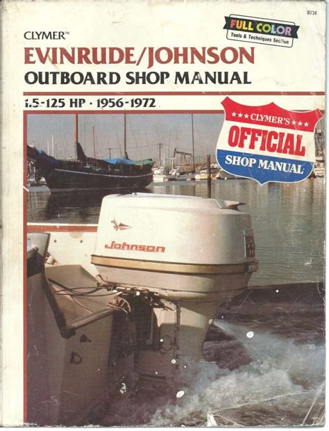 1956 1972 shop manual 1 125 hp johnson evinrude omc. - Onan microlite 4000 ky service manual.
