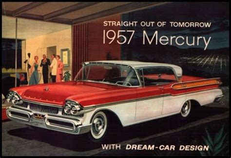 Download 1956 Mercury Full Color Dealerhip Sales Brochure Includes Montery Montclair Convertible Sun Valley Coupe Custom Station Wagon Advertisment Literature 56 