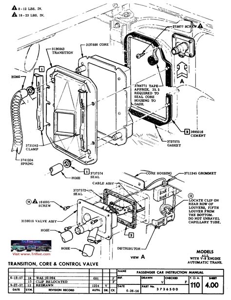 1957 Chevy 210 Replacement Heater Cores & Parts — CARiD.com