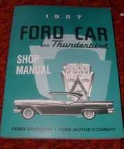 1957 ford thunderbird service shop repair manual. - Rheem classic 90 plus parts manual a coil.