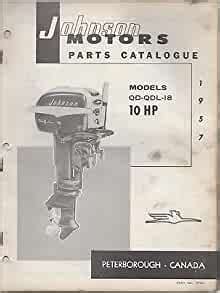1957 johnson outboard motor 10 hp parts manual used. - Famiglia, diritto e diritto di famiglia.