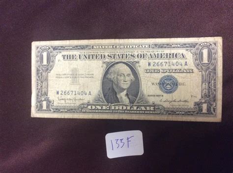 1957B silver certificate one dollar bill MS 70 flawless $ 125.00. Add to Favorites 1957 Silver Certificate 1 dollar note in AU Condition -- STAR NOTE 5 out of 5 stars (357) $ 45.00. Add to Favorites 1957 B US 1 Dollar Silver Certificate Note Slabbed 5 out of 5 stars (291) $ 35.00. FREE shipping .... 