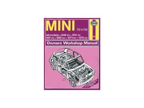 1959 to 1969 mini workshop manual. - Música do parnasso, a ilha de maré..
