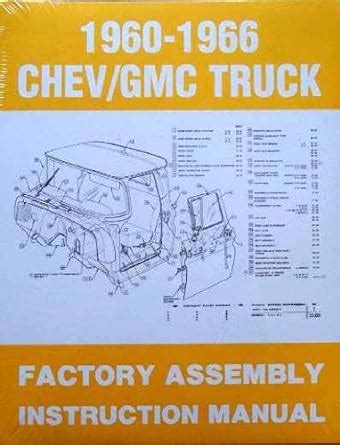 1960 1966 chevygmc truck factory assembly instruction manual. - Théorie des disparités interrégionales appliquée à terre-neuve.