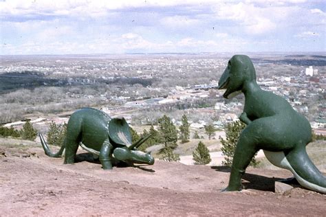 1960er Dinosaurier Park Skyline Drive Rapid City South Dakota …