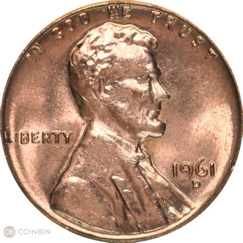 5 days ago · To be specific, the value of a 1960 D penny with a small date pretty much mirrors the value of a 1960 (P) penny with a large date in almost all grades. In all circulated conditions, a 1960 D penny with a small date is valued at $0.05. In mint-state conditions, the value can go up to around $12.50 for MS Brown and $75 for MS Red Brown.. 1961 d penny