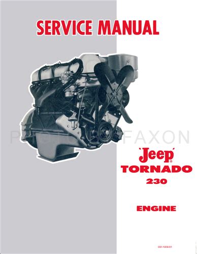 1962 1965 jeep tornado 230 engine repair shop manual reprint. - Fiat ducato 2 8 idtd manual.