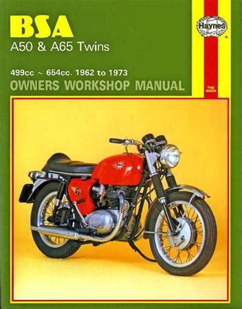 1962 65 bsa a50 a65 master service manual. - Emc publishing llc antwortet leve v.