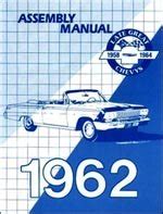 1962 chevrolet assembly manual impala biscayne bel air chevy 62 with decal. - Guide to contract pricing cost and price analysis for contractors.