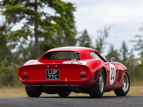 Aug 23, 2023 · The 1962 Ferrari 250 GTO is the most 