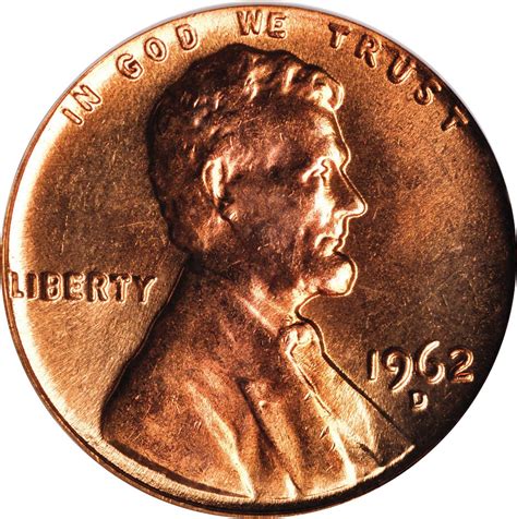 1962 penny value. No Mintmark Under Date: Philadelphia Mint Struck the Coin. Philadelphia struck an adequate 186,856,980 cents in 1952, enough to meet demands. Many survive today placing Abundant on the rarity scale. Average condition of a 1952 penny is moderate wear with brown toning covering all elements of design. 
