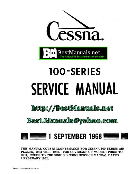 1963 1968 cessna 150 series aircraft service repair manual. - Thermo king thermoguard rd ii sr manuale.