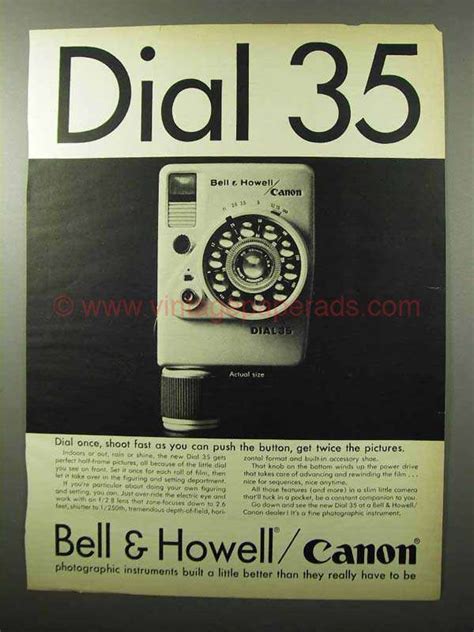 1964 CANON Bell &Howell FP 35mm film SLR camera #145581