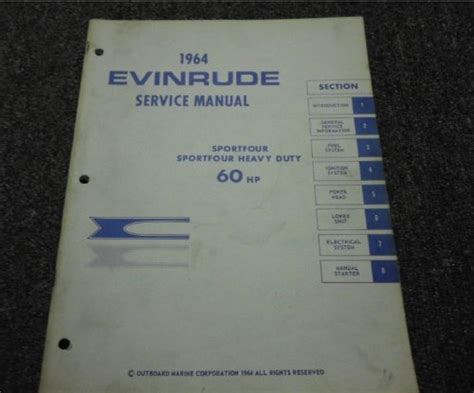 1964 evinrude sportfour 60 hp manual heavy duty. - 2003 silverado bose system wiring guide.