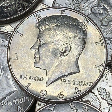 Aug 31, 2023 · The base value of a 1964 Kennedy Half Dollar comes from its precious metal content. Remember: 1964 was the last year that the U.S. Mint released circulation coins with .90 pure silver bullion. When silver’s spot price increases, the value of a 1964 Kennedy Half Dollar is likely to go up as well. 