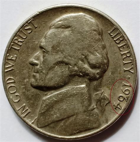 The Jefferson Nickel was issued 1938 - present. It has a face value of .05 and a weight of 5g. The original engraver was Felix O Schlag and the Jefferson Nickel was made of 75% copper and 25% nickel. Earlier issues of the Jefferson Nickel's have a quality known as FS or Full Steps. Full step versions of this coin increase the value significantly. Full steps do not dictate the coins grade but .... 