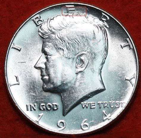 1964 kennedy half dollar value uncirculated. Things To Know About 1964 kennedy half dollar value uncirculated. 