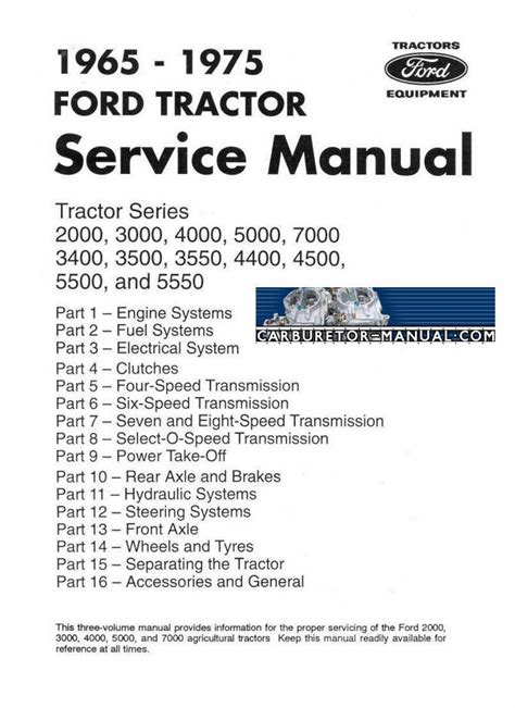 1965 1975 manuale di servizio dell'officina riparazioni ford trattore 2000 3000 400 7000 3400 3500 3550 4400 4500 550 5550. - Transporter no reverse gear manual gearbox.