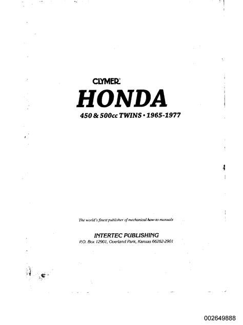 1965 1987 honda twins 450 500 cc service manual download. - 2005 hyundai accent factory shop manual.