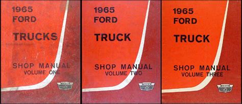 1965 ford truck shop manual volume 3 maintenance and lubrication. - Manual engine overhaul engine isuzu 4bg1.