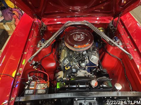 1966 Mustang Engine Bay