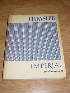 1966 chrysler newport new yorker 300 1966 imperial factory service shop manual. - Les noms de famille du var.